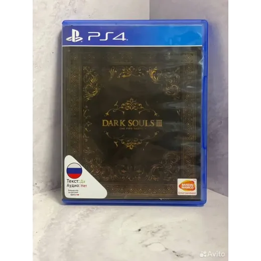 Dark Souls 3 Ps4 (cusa-07439) (Русские субтитры) — 2175326308 (Игры PlayStation 4)