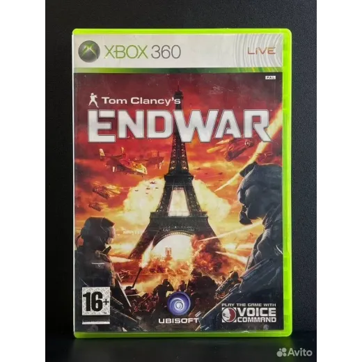 Tom Clancys End war Xbox 360 (pal) (Английская вер — 2175577166 (Игры Xbox 360)