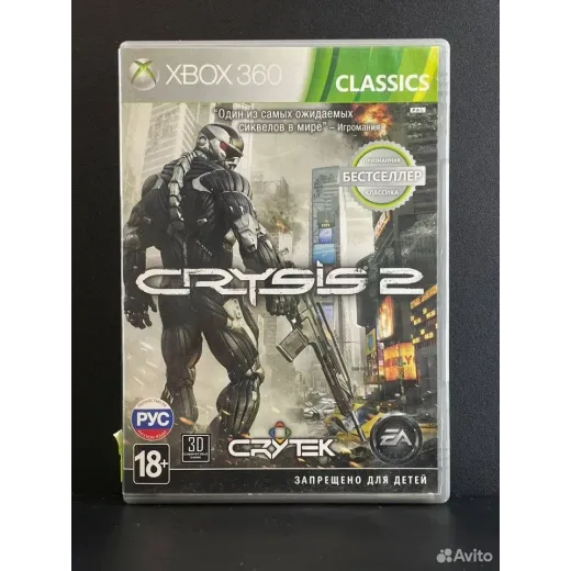 Crysis 2 Xbox 360 (pal) (Русская версия) — 2175838825 (Игры Xbox 360)