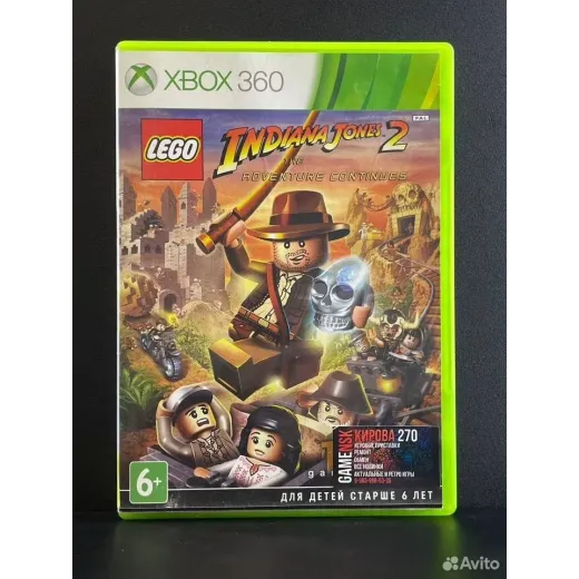 Lego Indiana Jones 2 The Advenure Continues Xbox36