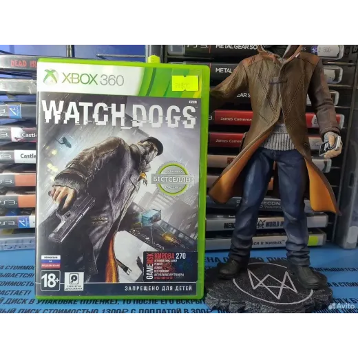 Watch dogs xbox 360 б/у — 2687058423 (Игры Xbox 360)