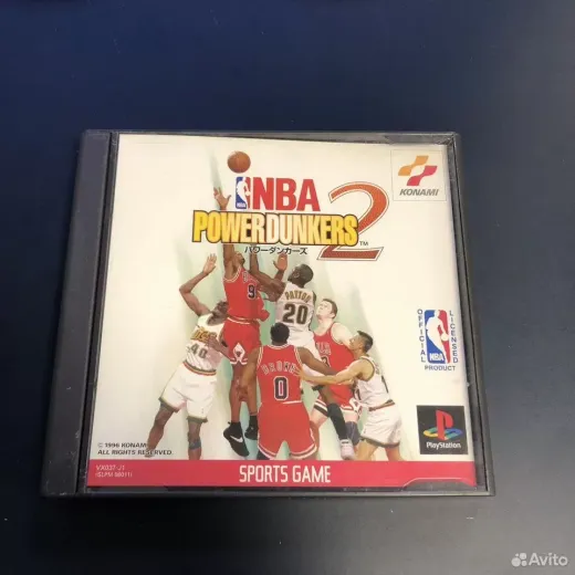 NBA Power Dunkers 2 ps1 — 2751129038 (Игры PlayStation 1)