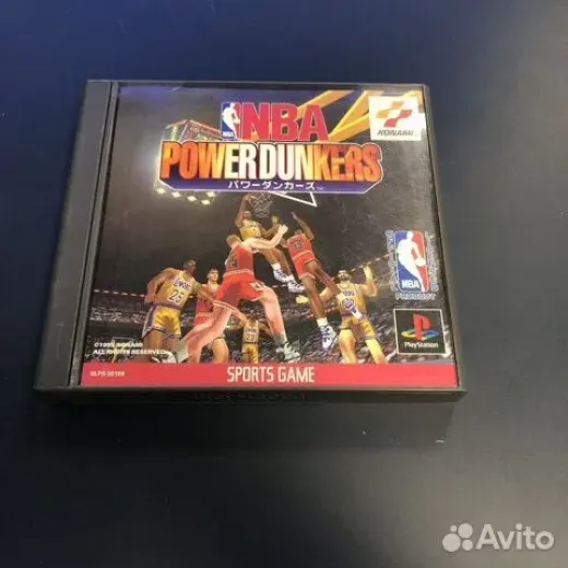 NBA Power Dunkers PS1 (slps-00188) (Японская верси — 2751473383 (Игры PlayStation 1)