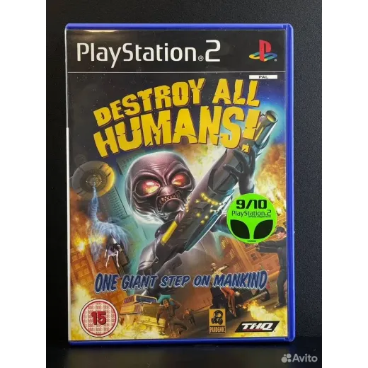 Destroy All Humans PS2 (sles-53196) (Английская ве — 3358854556 (Игры PlayStation 2)
