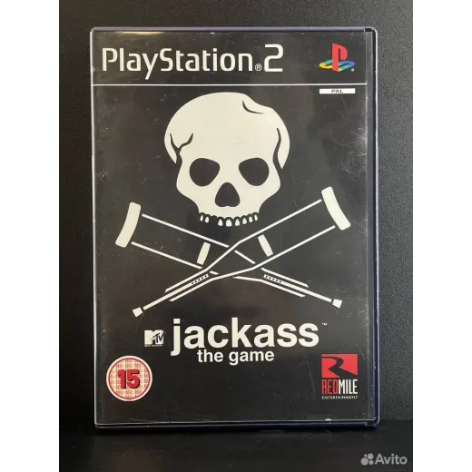 Jackass the Game PS2 (sles-54663) (Английская верс — 3359304226 (Игры PlayStation 2)