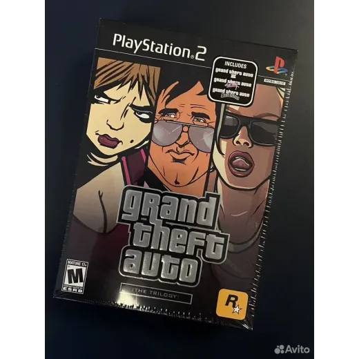 Grand Theft Auto The Trilogy Playstation 2 — 3614926890 (Игры PlayStation 2)