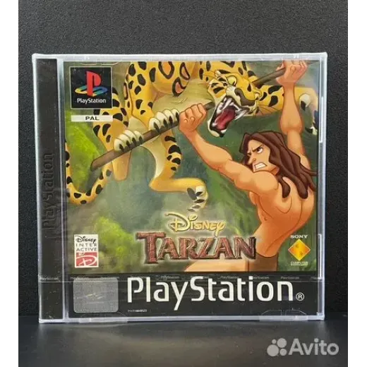 Disney Tarzan PS1 Sealed — 3838884732 (Игры PlayStation 1)