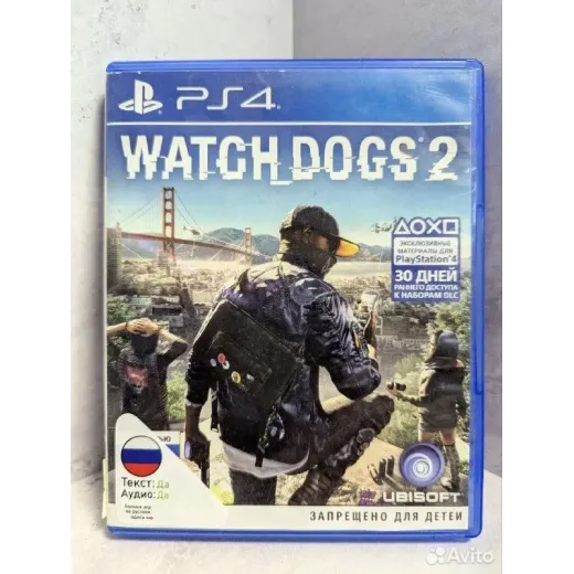 Watch Dogs 2 PS4 (cusa-04295) — 3999263256 (Игры PlayStation 4)