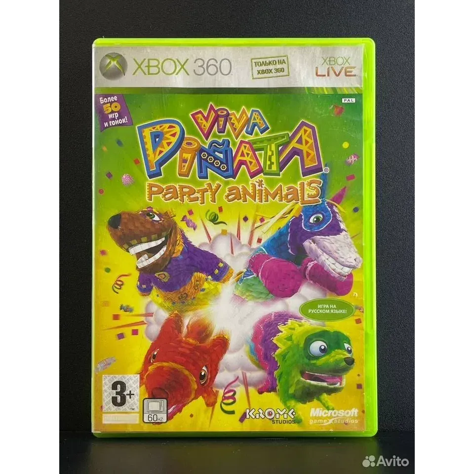 Купить VIva Pinata Party Animals Xbox 360 (pal) (Русские 3999547121 — Xbox 360