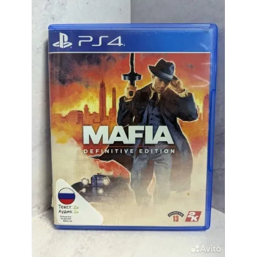 Mafia Definitive Edition PS4 Б/У (cusa-18100) (Рус — 4158924576 (Игры PlayStation 4)