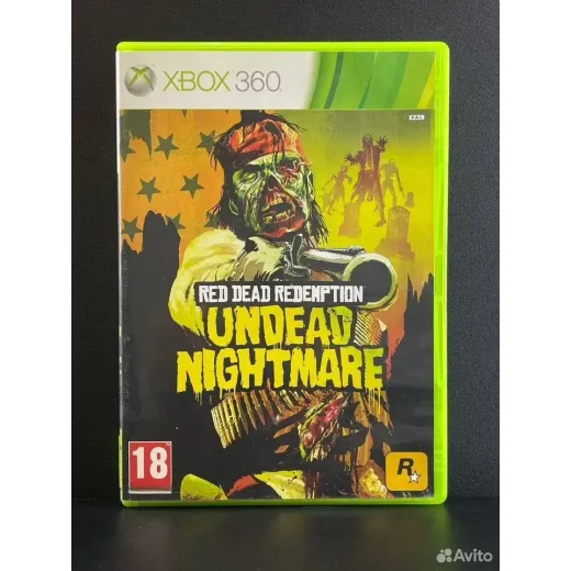 Red Dead Redemption Undead Nightmare Xbox 360 (pal — 4191414864 (Игры Xbox 360)