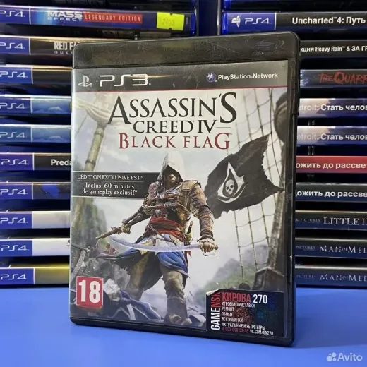 Assassins creed 4 black flag ps3 — 4222955082 (Игры PlayStation 3)