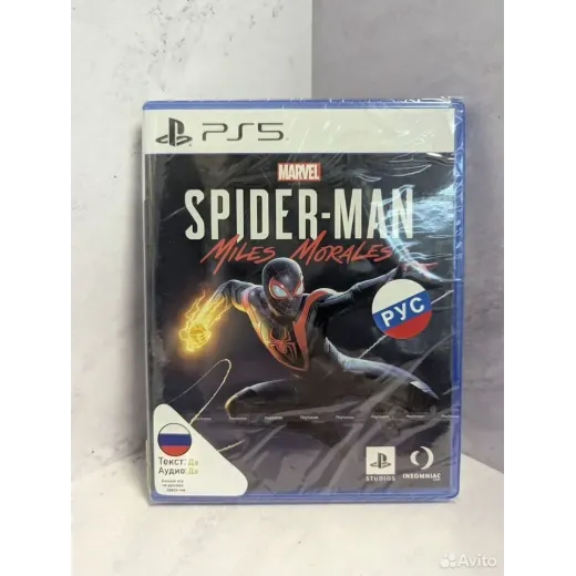 Spider Man Miles morales ps5 (ppsa-01461) (Русская — 4255459224 (Игры PlayStation 5)