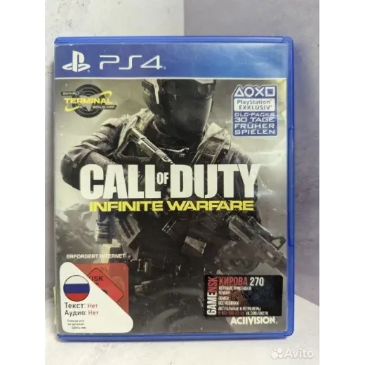 Call of Duty Infinite Warfare PS4 бу (cusa-06451) — 4447051820 (Игры PlayStation 4)