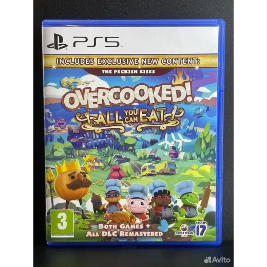 Overcooked All you can Eat 1 PS5 NEW (ppsa-01528) — 4478701007 (Игры PlayStation 5)