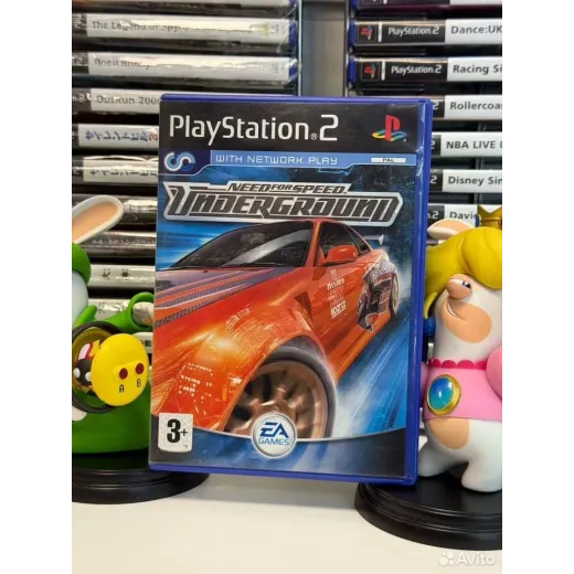 Need for Speed Underground PS2 (sles - 51967) — 4510520630 (Игры PlayStation 2)