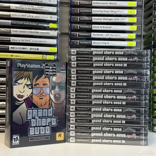 Grand Theft Auto The Trilogy PS2 (Sealed) — 7198456163 (Игры PlayStation 2)