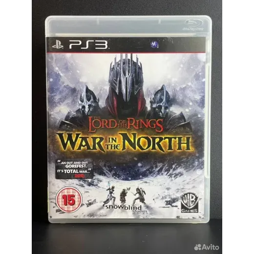 Lords of The Rings War in The North PS3 (bles-0118 — 7262868912 (Игры PlayStation 3)