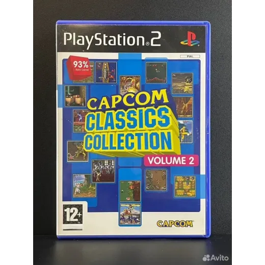 Capcom Classics Collection Vol. 2 PS2 (sles-54561) — 7326046419 (Игры PlayStation 2)