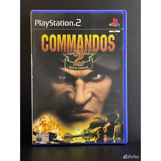 Commandos 2: Men of Courage PS2 (sles-50859) (Англ — 7422943342 (Игры PlayStation 2)
