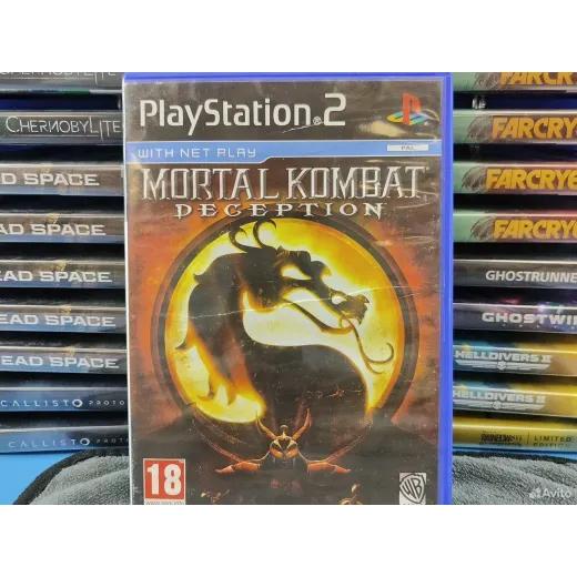 Mortal Kombat Deception PS2 (sles-52705) (Английск — 7486766116 (Игры PlayStation 2)