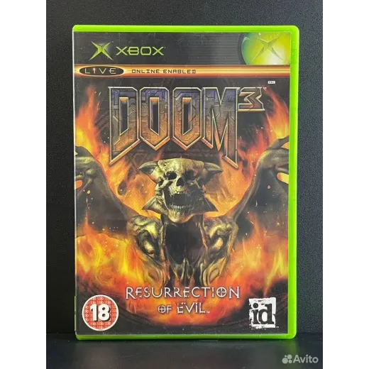 Doom 3 Resurrection of Evil Xbox Original (pal) (А — 7518026294 (Игры Xbox original)