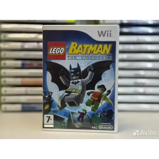Lego Batman Wii (rvl-rlbp-scn) (Английская версия) — 7518105260 (Игры Nintendo Wii/U)