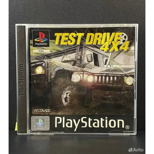 Test Drive 4x4 PS1 (sles-01179) (Английская версия — 7518232671 (Игры PlayStation 1)