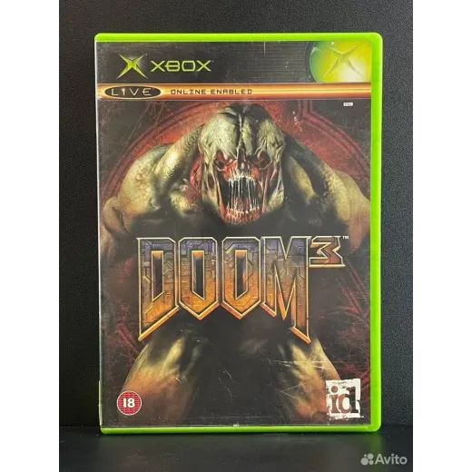 Doom 3 Xbox Original (pal) (Английская версия) — 7518527824 (Игры Xbox original)
