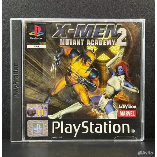X-men 2 Mutant Academy PS1 (sles-03630) (Английска