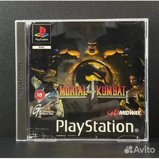 Mortal Kombat 4 PS1 (sles-01349) (Английская верси — 7518570369 (Игры PlayStation 1)