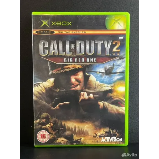 Call of Duty 2 Big red One Xbox Orirginal (pal) (А — 7518691426 (Игры Xbox original)