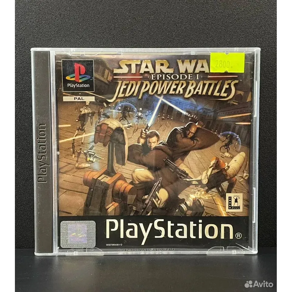 Купить Star Wars Episide 1 Jedi Power Battles PS1 (sles-0 7518720495