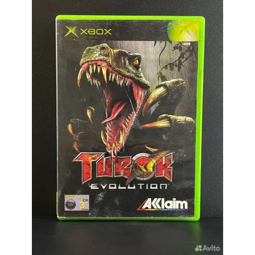 Turok Evilution Xbox Original (pal) (Английская ве Turok Evilution Xbox Original (pal) (Английская ве