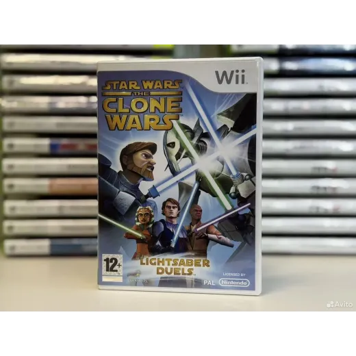 Star Wars the Clone Wars Lightsaber Duels Wii (rvl — 7518955362 (Игры Nintendo Wii/U)