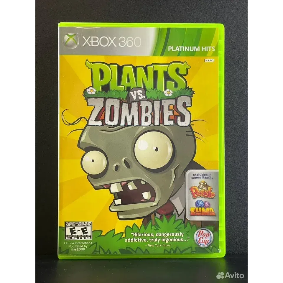 Купить Plants vs Zombies Xbox 360 (ntsc) (Английская верс 7646541946 — Xbox 360