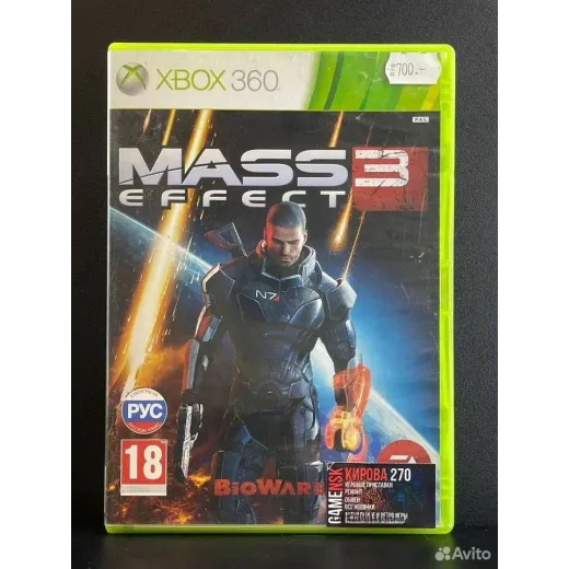 Mass Effect 3 Xbox 360 (pal) (Русские субтитры) — 7678488983 (Игры Xbox 360)
