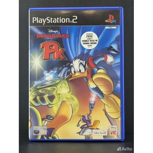 Disney Donald Duck PK PS2 (sles-50773) — 7806520109 (Игры PlayStation 2)