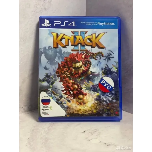 Knack 2 PS4 Б/У (cusa-07670) — 7838185045 (Игры PlayStation 4)