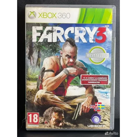 Far cry 3 Xbox 360 (pal) (Рус версия) — 7838386448 (Игры Xbox 360)