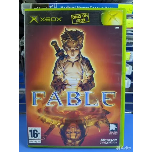 Fable xbox original (pal) — 7838404121 (Игры Xbox original)