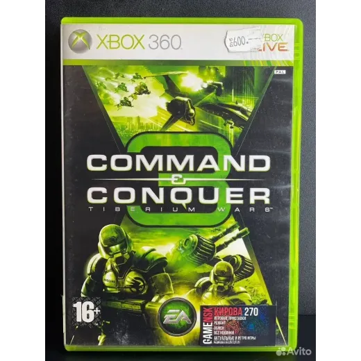 Command Conquer 3 Xbox 360 (pal) — 7838523460 (Игры Xbox 360)