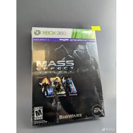 Mass effect trilogy (sealed) Xbox 360 — 7870299633 (Игры Xbox 360)