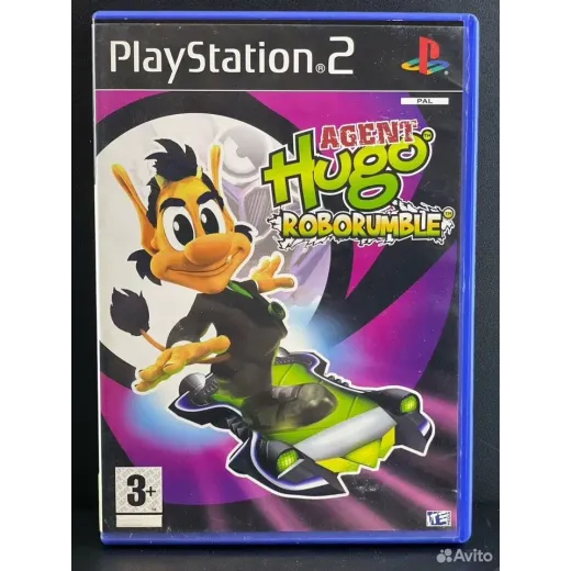 Agent Hugo RoboRumble PS2 (sles-54212) — 7934170840 (Игры PlayStation 2)