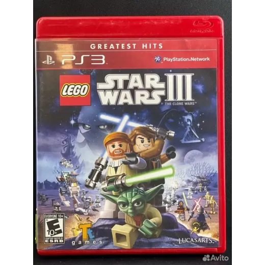 Lego Star Wars 3 The Clone Wars PS3 (blus-30540) — 7934241134 (Игры PlayStation 3)