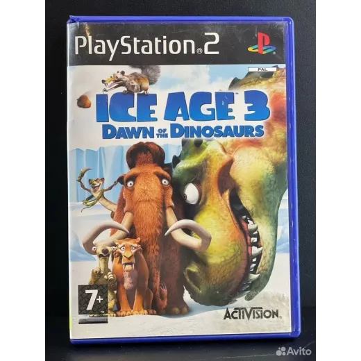 Ice Age 3 Dawn of the Dinosaurs PS2 (sles-55487) — 7934836280 (Игры PlayStation 2)