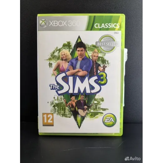 The Sims 3 xbox 360 (pal) (Русская версия) — 7966233458 (Игры Xbox 360)