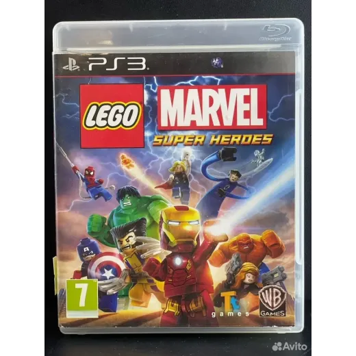 Lego Marvel Super Heroes PS3 (bles-01831) — 7966395830 (Игры PlayStation 3)