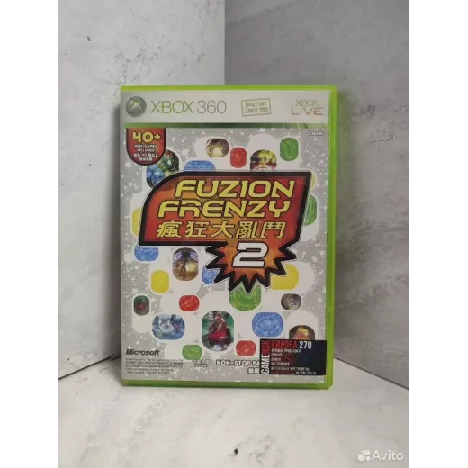 Fusion frenzy 2 xbox 360 (ntscj) — 7997962115 (Игры Xbox 360)