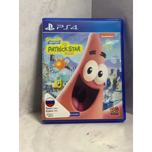 Sponge Bob The Patrick Star PS4 (cusa-42351) — 7998044027 (Игры PlayStation 4)